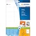 Produktbild HERMA 8634 Universal Etiketten, 10 Blatt, 70 x 42,3 mm, 21 Stück pro A4 Bogen, 210 Aufkleber, selbstklebend, bedruckbar, blanko Klebeetiketten aus Papier für Laser / Inkjet Drucker, weiß