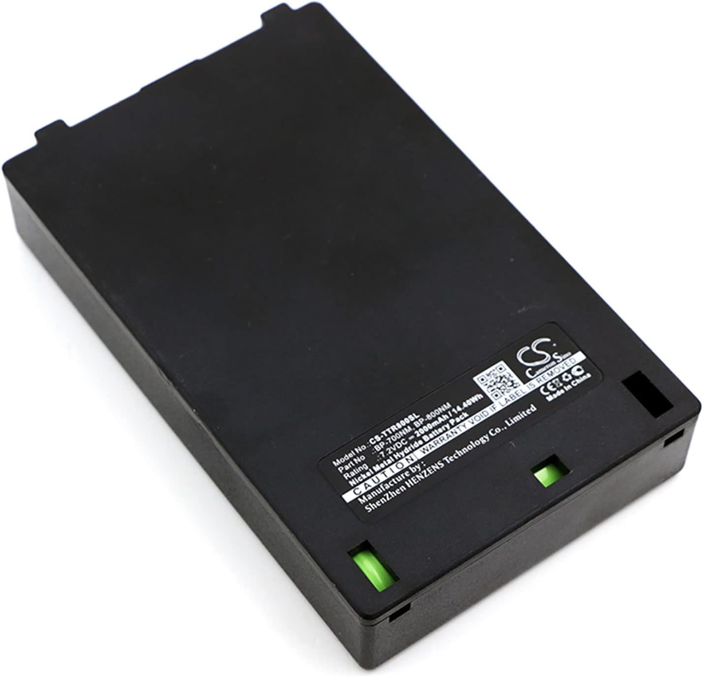 Cameron Sino Battery for Telex RKP-4, TR-1, TR-700, TR-800, TR-80N, TR-825, TR82N PN:Telex BP-700NM, BP-800NM, Bosch TR-700 TR-800 2000mAh / 14.40Wh