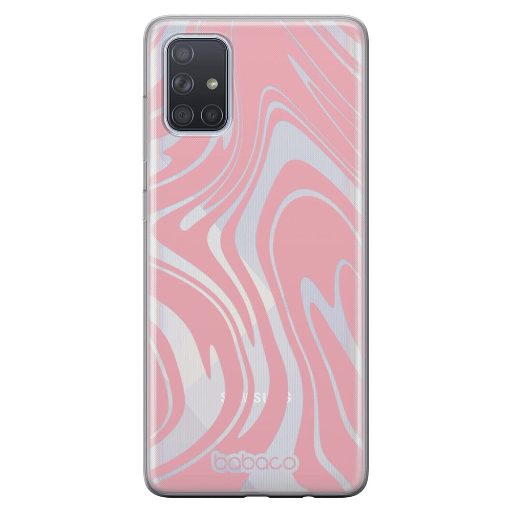 Babaco ERT GROUP mobile phone case for Samsung A71 5G original and officially Licensed pattern Doodle 001 optimally adapted to the shape of the mobile phone, partially transparent