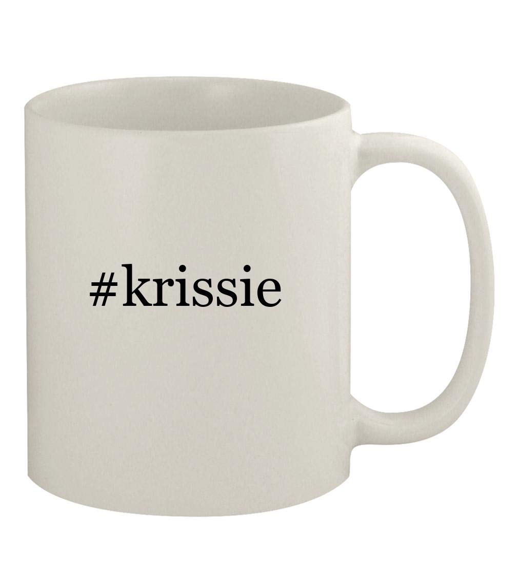 Knick Knack Gifts #krissie - 11oz Ceramic White Coffee Mug, White