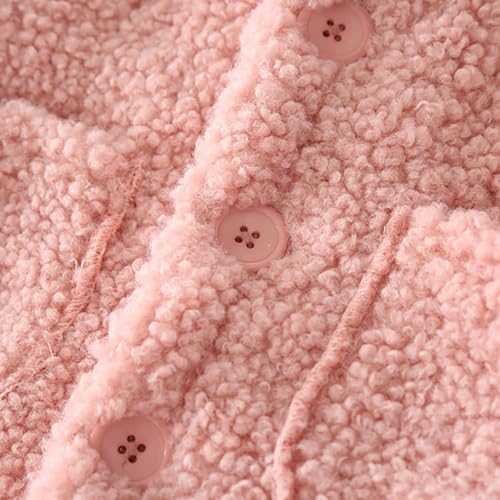 EnJoCho Boys And Girls Winter Solid Color Thickened Medium Length Jacket Coats Kids4