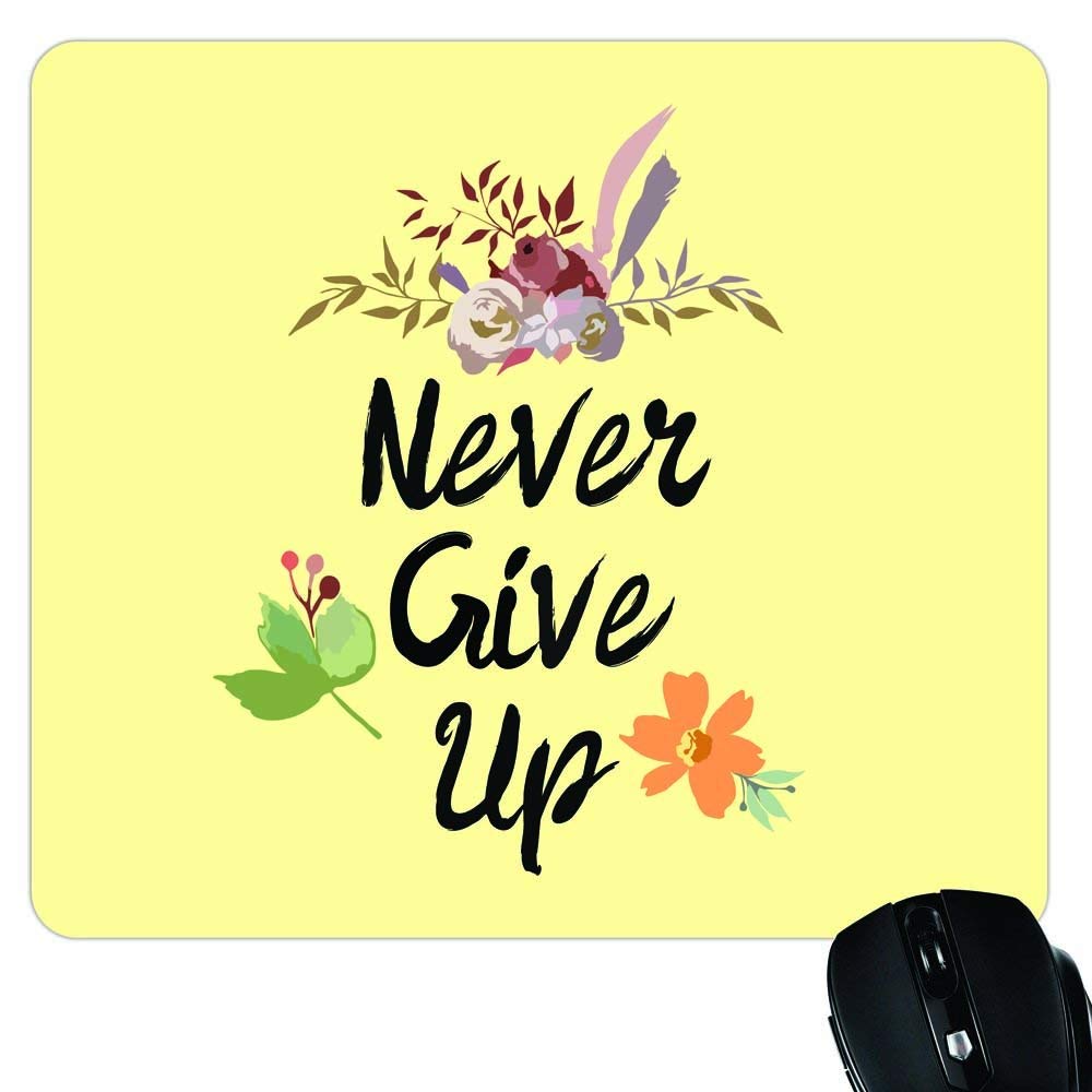 See full amazon price history chart for YaYa cafe Motivational Quote Printed Mousepad - Never Give Up for Computer, Pc, Laptop YaYa cafe Motivational Quote Printed Mousepad - Never Give Up for Computer, Pc, Laptop (B01MCU0VFE) Amazon Price History, Amazon Price Tracker