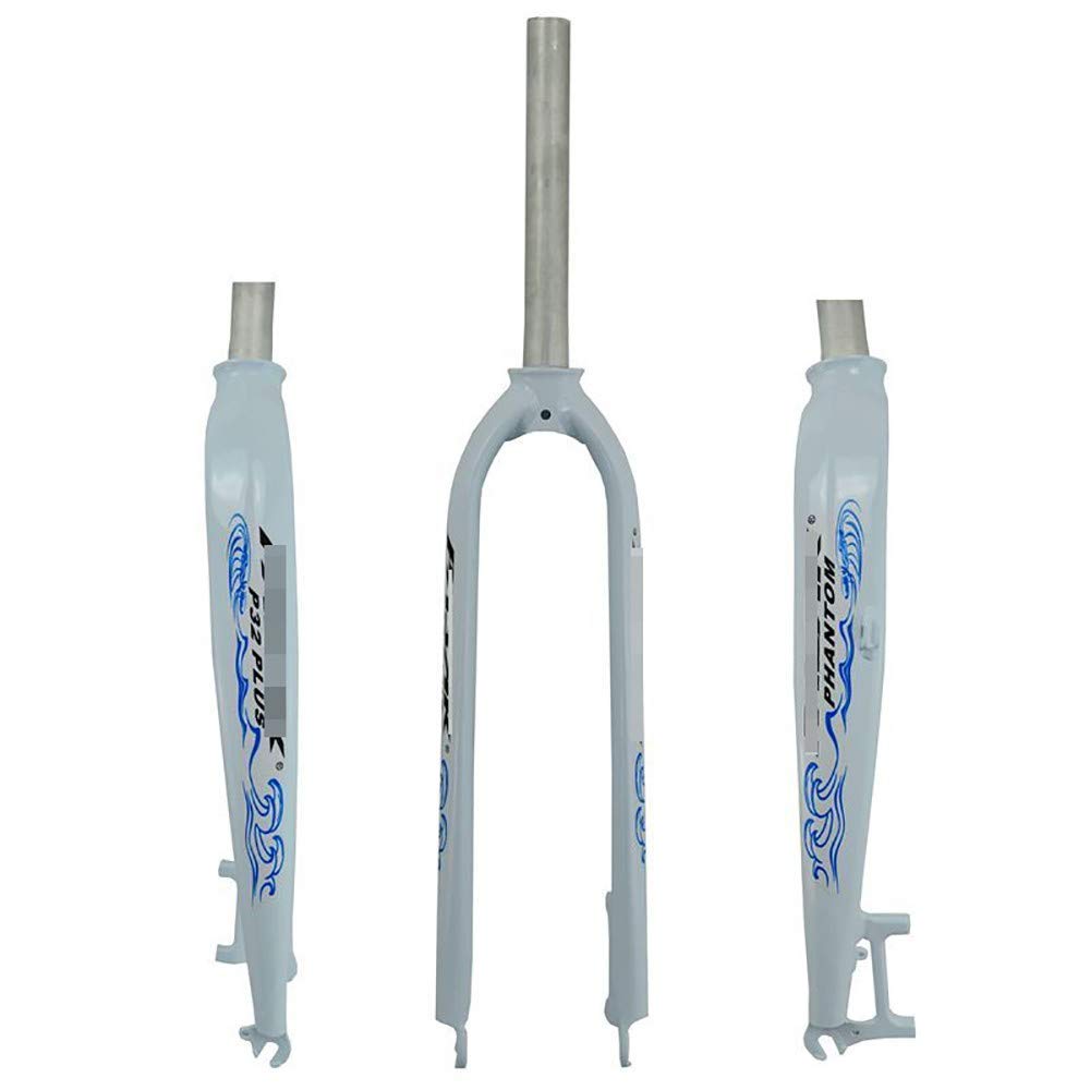 AZQOHMIS Bicycle fork,Mountain Bike Front Fork Bicycle Front Fork 26 Inch/27.5 Inch/29 Inch 700C Road Mountain Bike Front Fork Pure Discbrake Aluminum Alloy Front Fork Oil Cast Shaped Hard Fork