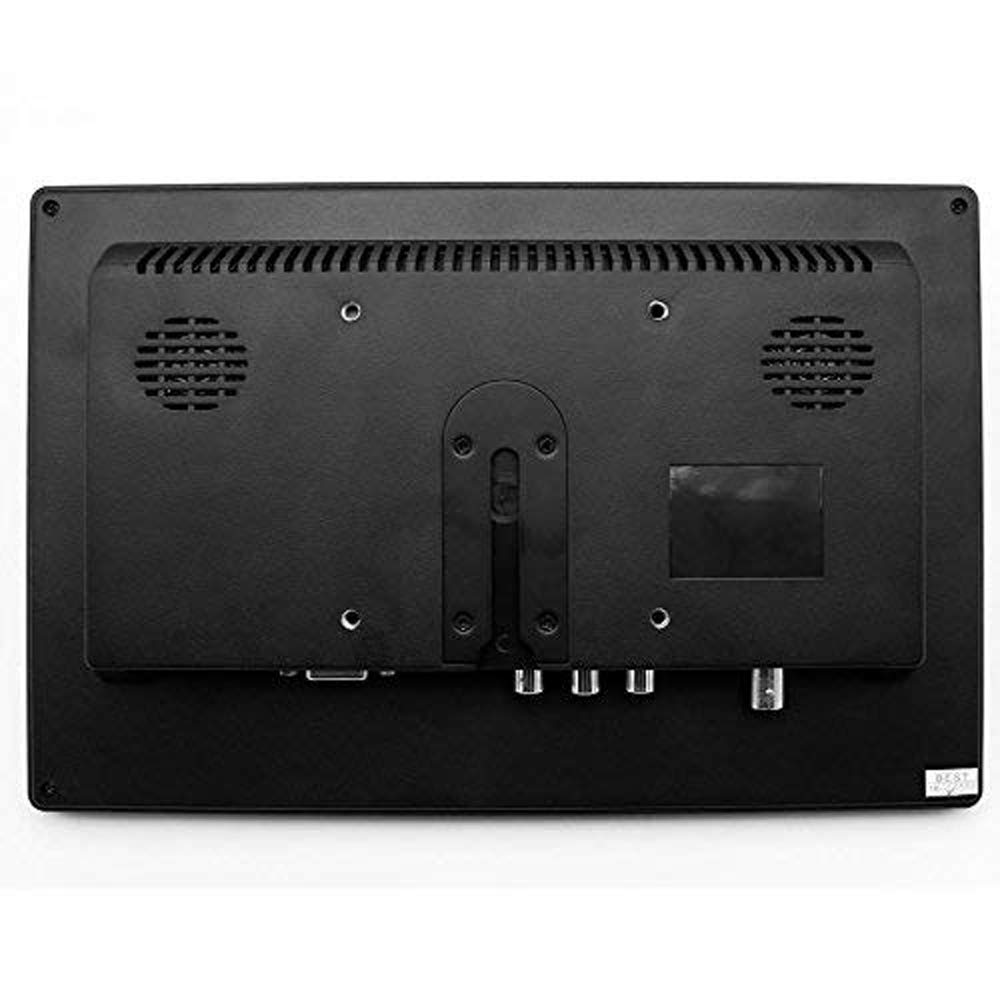 Vetrineinrete® Monitor 10'' pollici LCD HD portatile HDMI VGA USB BNC per videosorveglianza telecamera auto 2 canali video 720p con telecomando casse incorporate M79