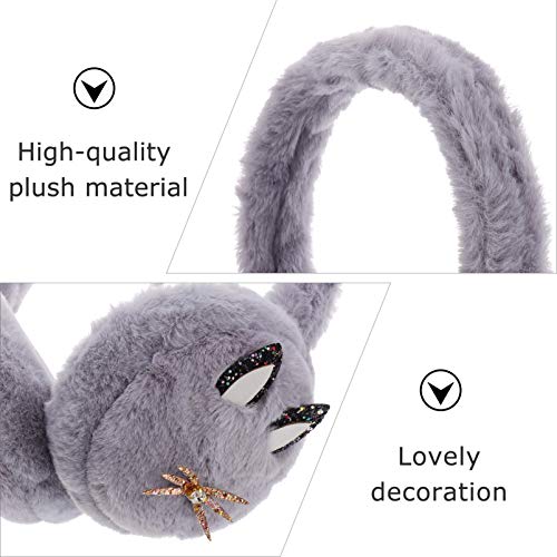 KESYOO Protetores de Orelha de Pelúcia Ao Ar Livre de Inverno Protetores de Ouvido Protetores de Ouv