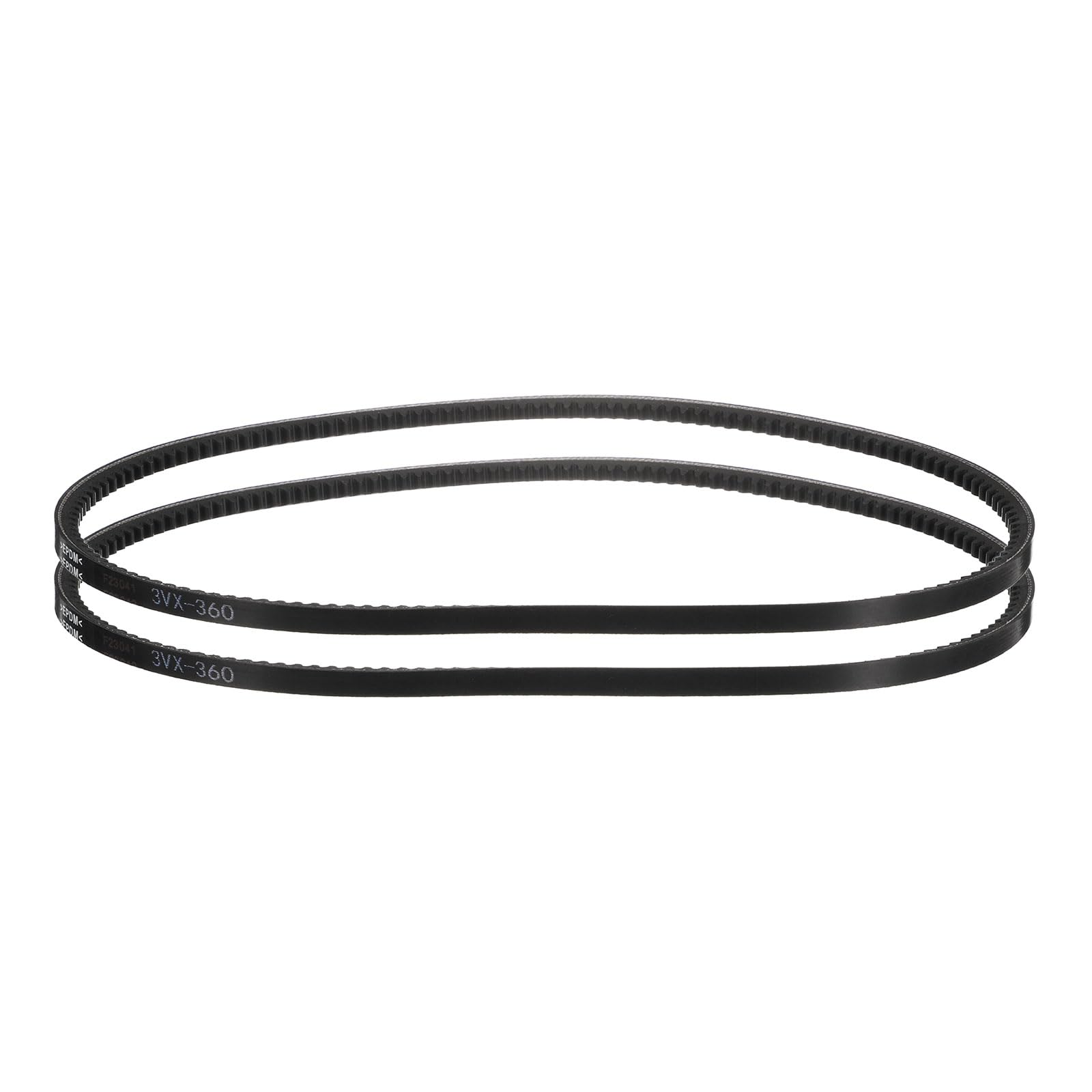 uxcell 2pcs 3VX425 Rubber V-Belt, Raw Edge Cogged Industrial V Belt 42.5" Length x 0.38" Width x 0.32" Thickness — Amazon image 29