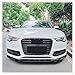 Front Lip, Compatible for Audi A5 S5 8T Sline 2012 2013 2014 2015 2016 Front Bumper Lip Spoiler Car Diffuser Splitter Bodykits(Glossy Black)