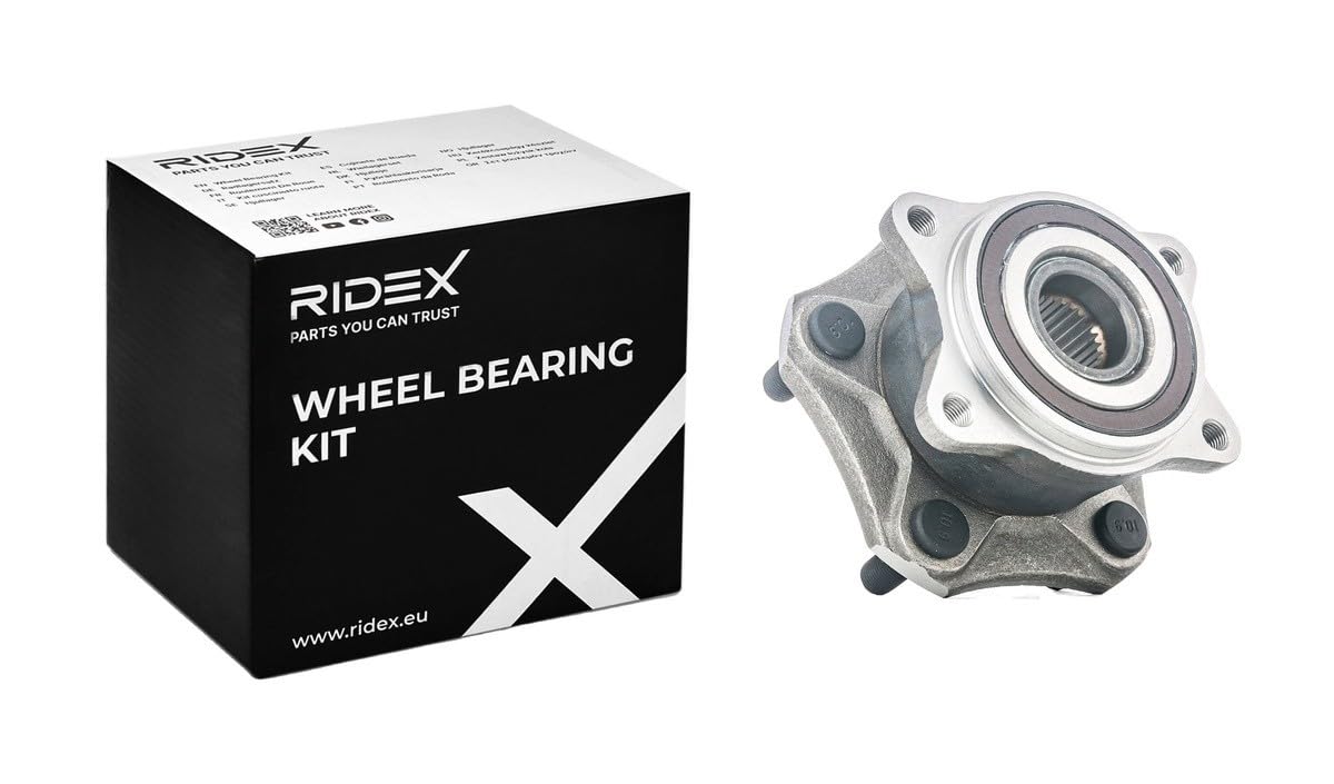 RIDEX 654W0682 Juego de cojinete de rueda Delantero, ambos lados Trasero ambos lados Rodamiento integrado en buje de rueda con sensor ABS incorporado Compatible con SUZUKI