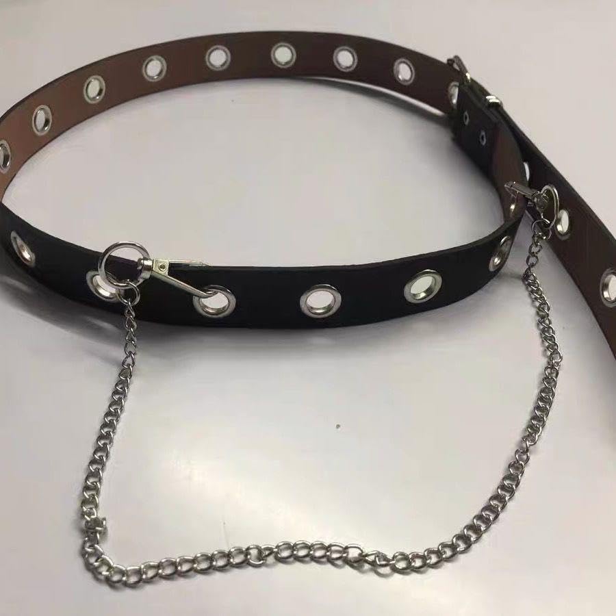 Women's Belts Y2k Chain Belts for Women Fashion Goth Belt Studded Belt for Women Fashion Accessories Decorative2