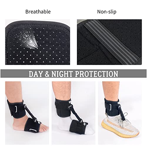 Tairibousy Foot Up AFO Foot Drop Brace Adjustable Ankle Foot Orthosis Support for Men & Women and Kids, Improve Walking Gait - Image 4
