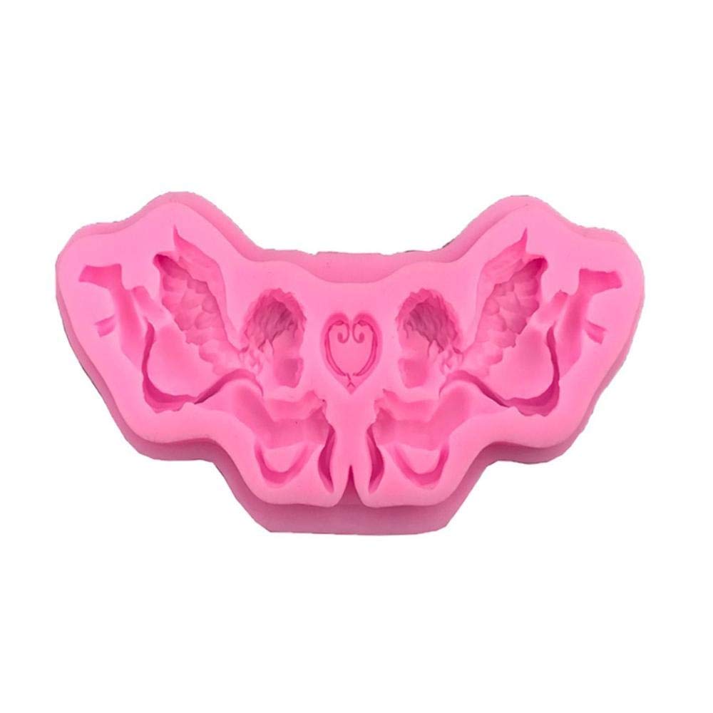 1 piece DIY Angel Fondant Liquid Silicone Mold Cake Decorating Lace Trim Molds Baking Pastry European Style Cookie Tools 154.2cm