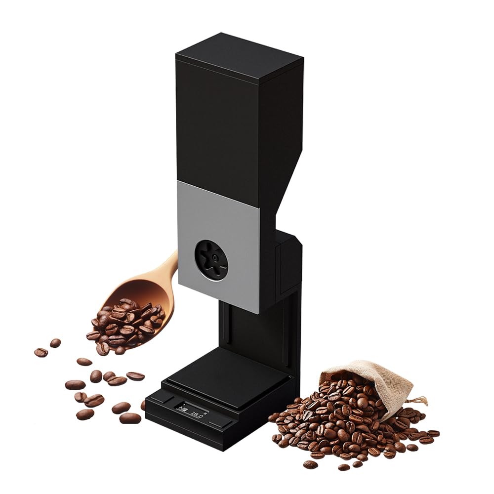Kaffeebohnen-Zählmaschine - Quantitativer Einzeldosen-Spender -Espresso-Kaffee-Werkzeug für Kaffee - 200g Behälterkapazität