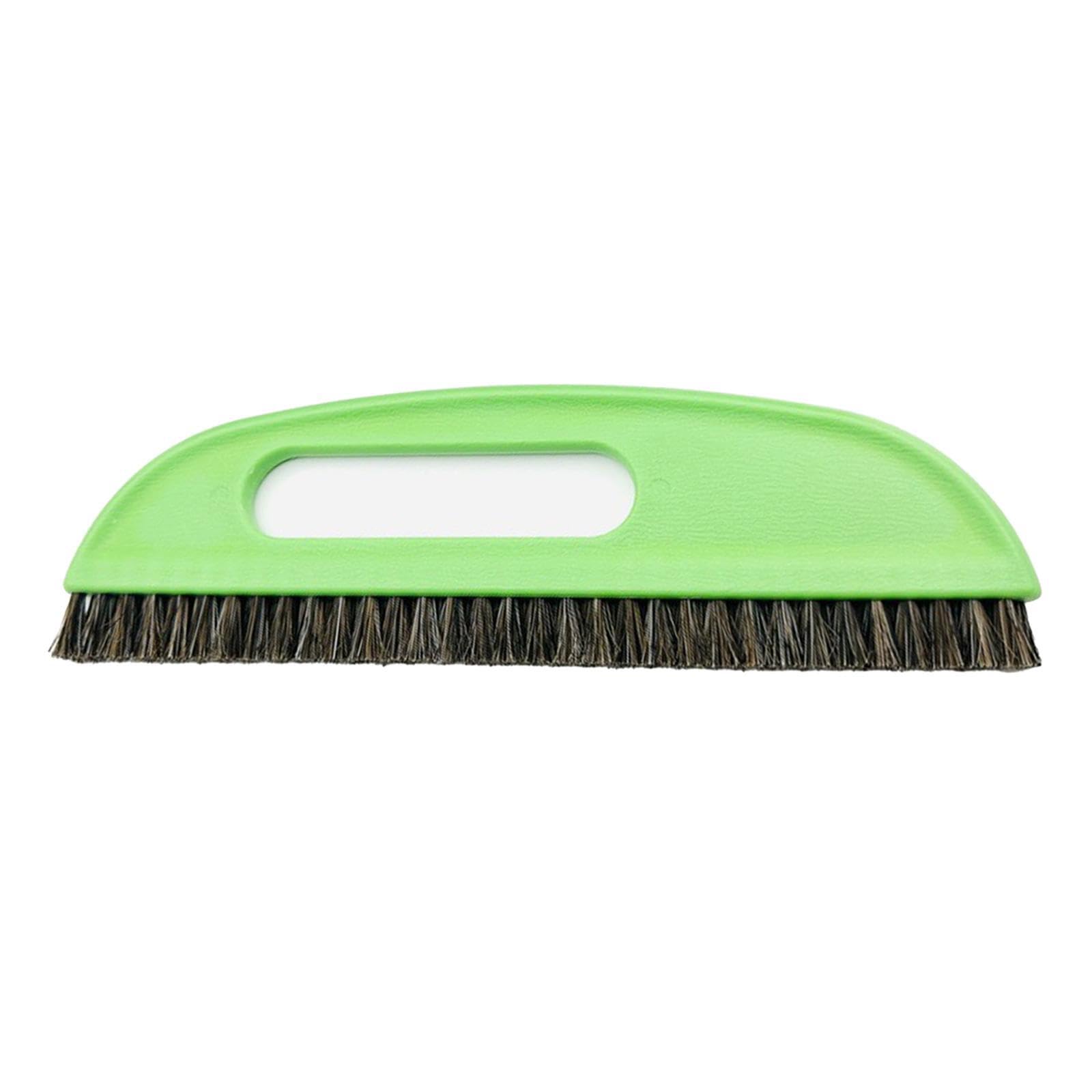 Qixcxaz Household Cleaning Brush With Soft Horse Hair Ergonomic Handle For Comfortable And Effective Dusting Garbage Powder Bristles Soft Dusting Brush For