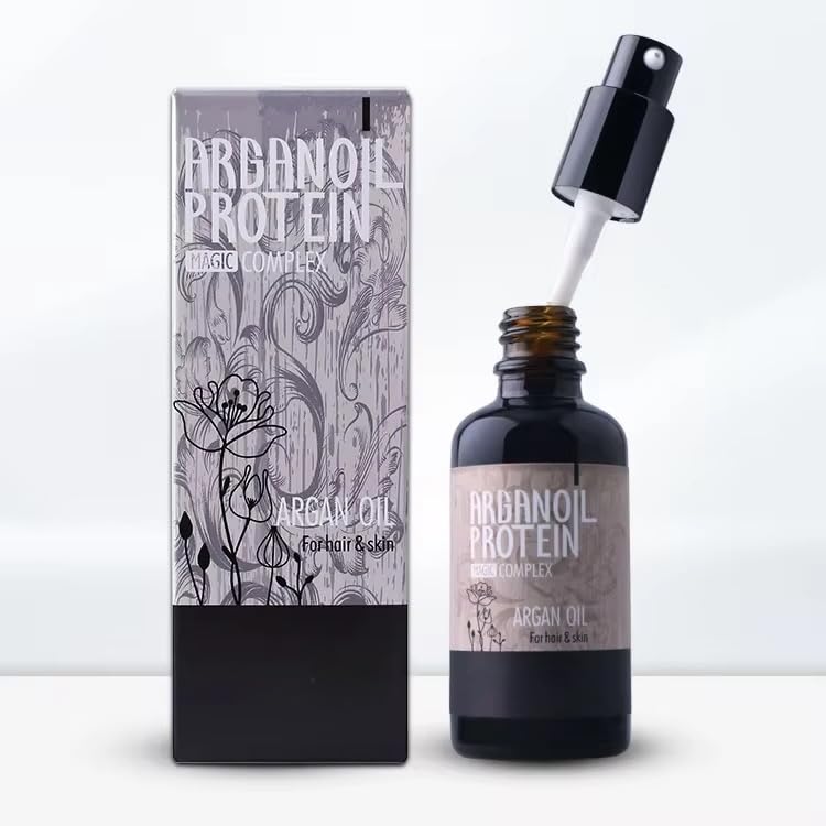 Morocco Pure Argan Oil Hair Care Tratamiento de proteína marroquí para cabello rizado, seco y dañado Hidratante y reparador para brillo y fuerza