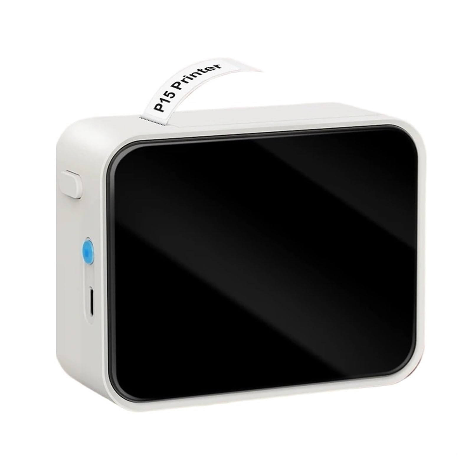 Bezprzewodowa Drukarka Etykiet P15 Przenośna Termiczna Drukarka Etykiet Bluetooth Ręczna Mini Maszyna Z Taśmą Samoprzylepną Do Użytku W Domowym Biurze Wyraźne Drukowanie
