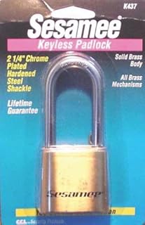CCL 197-K0437 CCL Sesamee Keyless Padlocks, 5/16