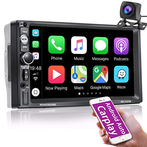 NHOPEEW Autoradio 1 Din DAB/DAB avec écran tactile