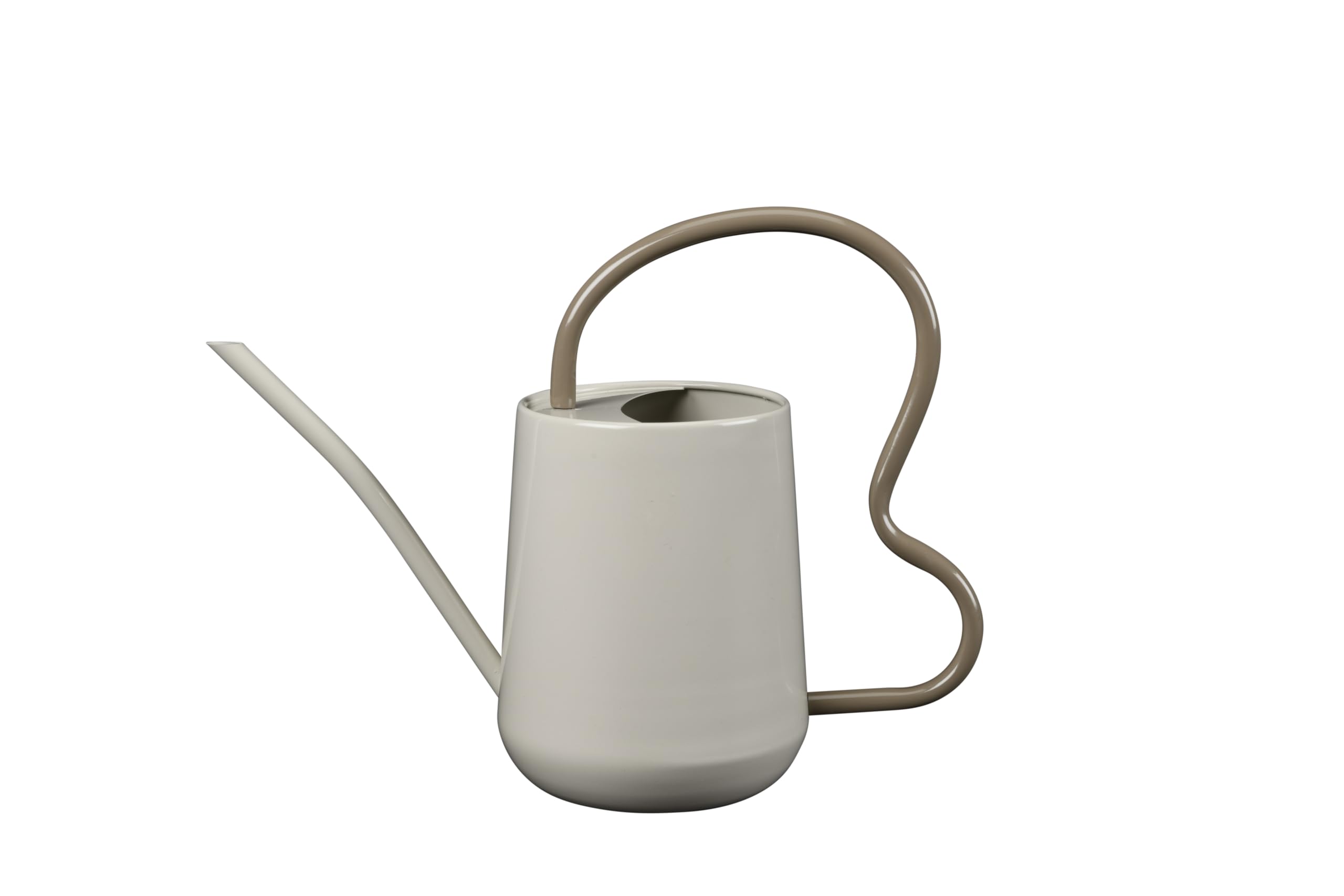Scalloped Indoor Watering Can - Mushroom