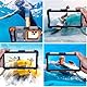 ShellBox wasserdichte Handyhülle Unterwasser Wasserfeste 15m Handy Wasserschutzhülle Handytasche Wasserdicht Schwimmen Baden nur für iPhone 16e 16 pro 16 pro max 15 pro 15 pro max 14 Plus 14 pro max