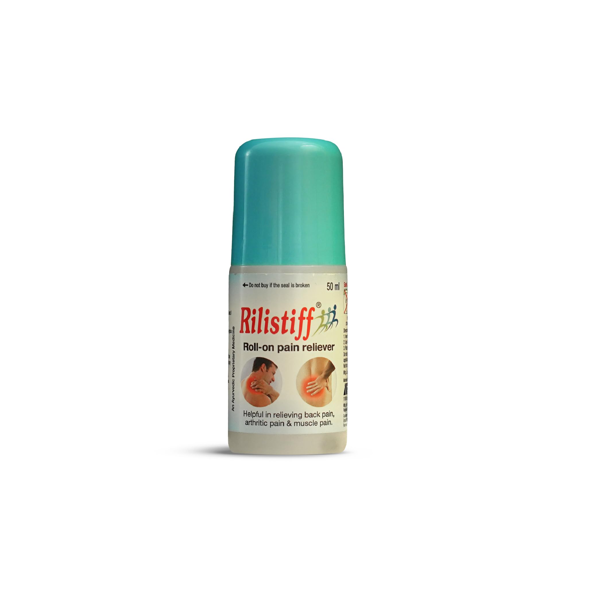 Rilistiff Powerful Pain Reliever Roll-On (Pack of 2)