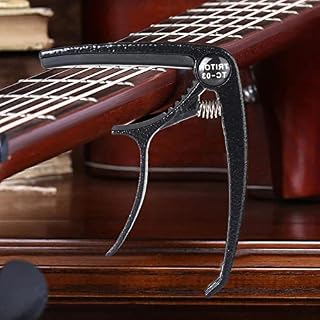 YUNN Capo de Guitare en Alliage de Zinc - Capo de Guitare en Alliage de Zinc,Accessoires universels pour Instruments à… – Image 2
