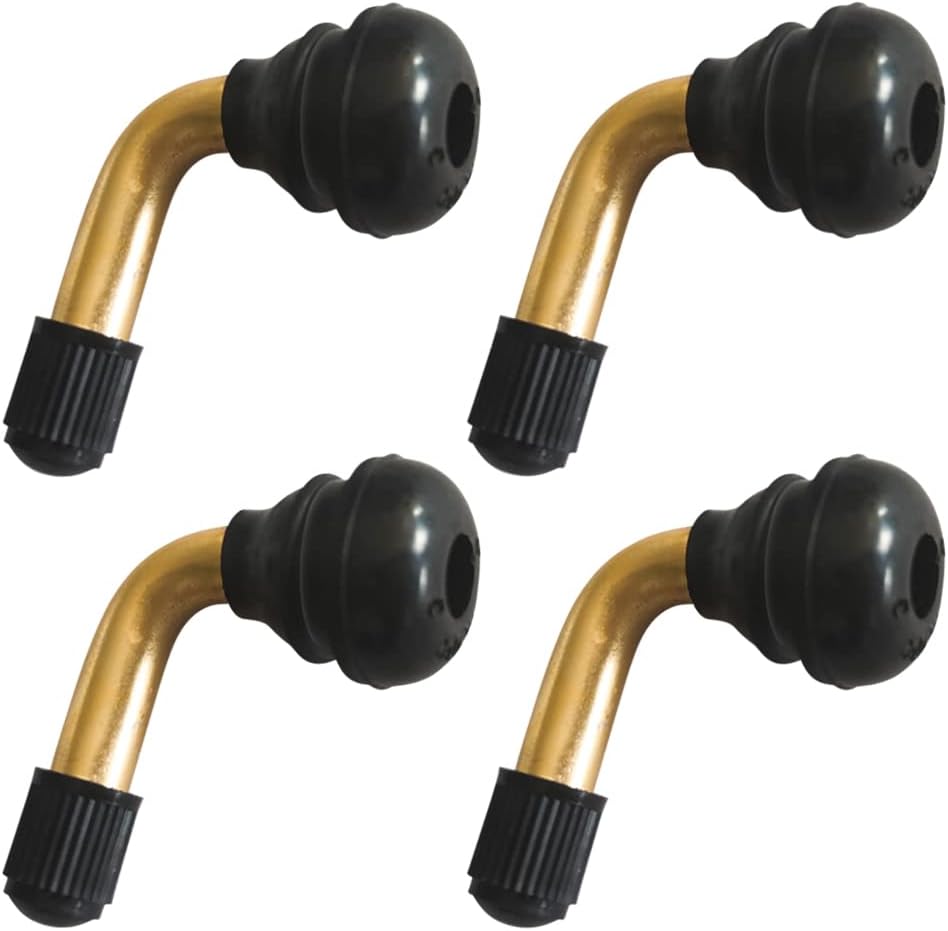 5Psc Tire Valve Stem Bent 45 Degree Angled for 50cc 150cc Scooter Motorcycle Moped