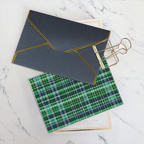 Zishak SN-127 Blue And Green Scottish Tartan Radiant Gratitude Cards-Wedding,Friendship,Anniversary Greeting Cards thumb #7