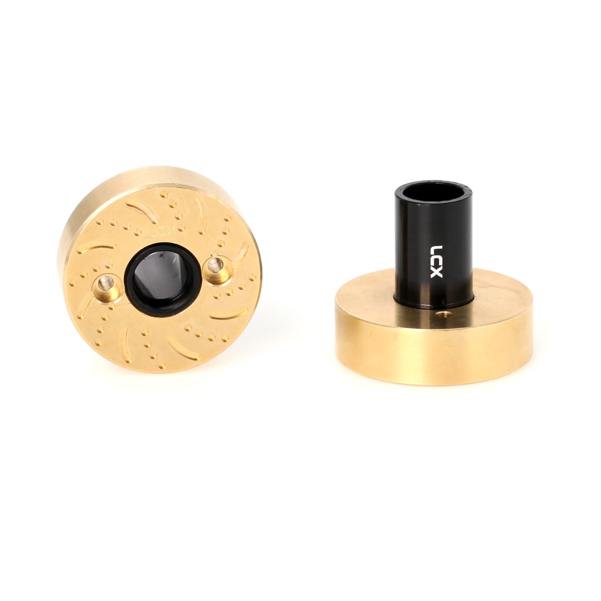 LCX Racing 1/10th RC Crawler Car Heavy Weight Aluminum Rear Lock Out w/Brass Counter Weight 102g for RC Car Axial RBX10 RYFT AXI03009 AXI03005 - Image 2