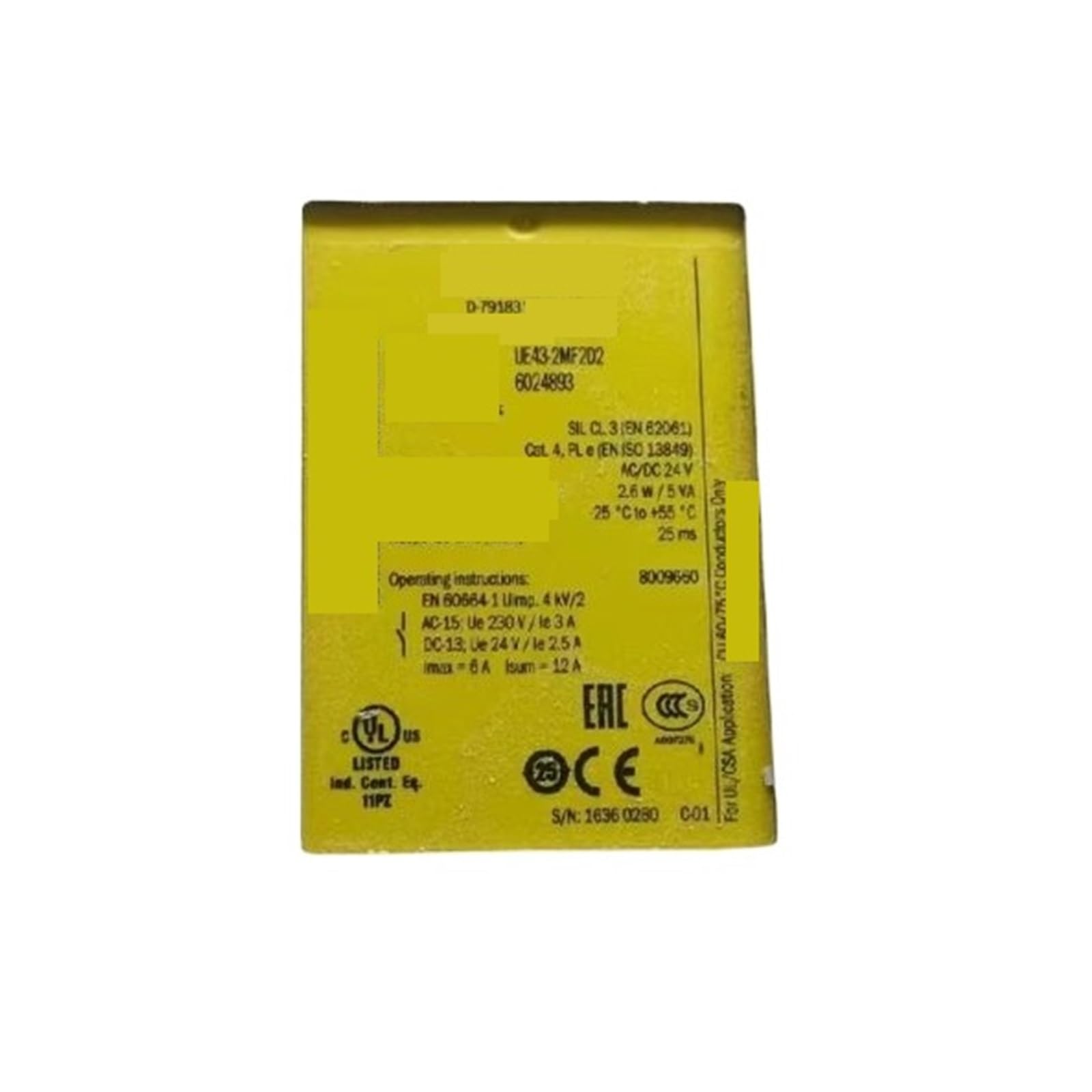 Relé de seguridad UE43-2MF2D2