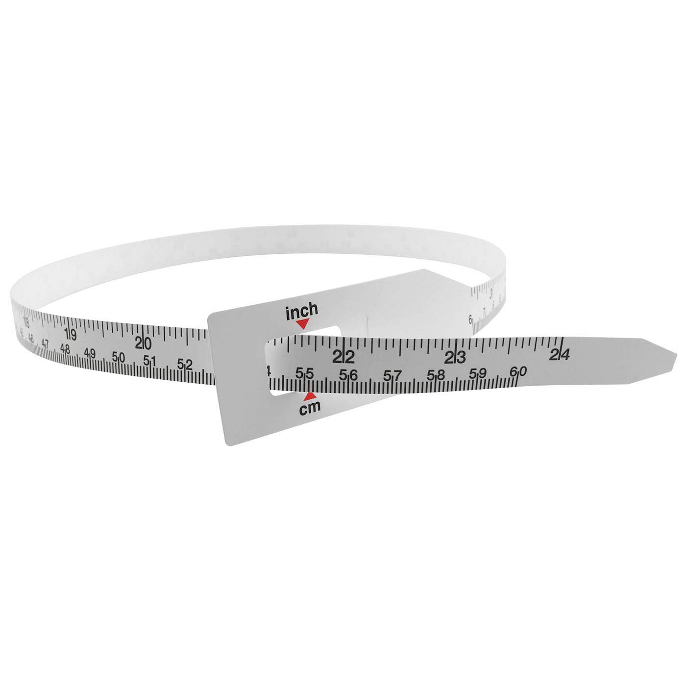 Ruiwaer 2-Pack Baby Head Circumference Measuring Ruler – PP Plastic, 60cm/24 Inch, Inches & Cm Scales (Infant Growth Tape)