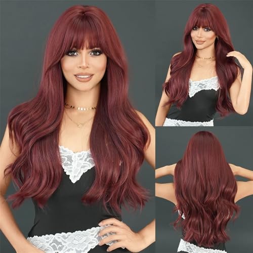 Perruque cheveux humains longue pour changer de look facilement