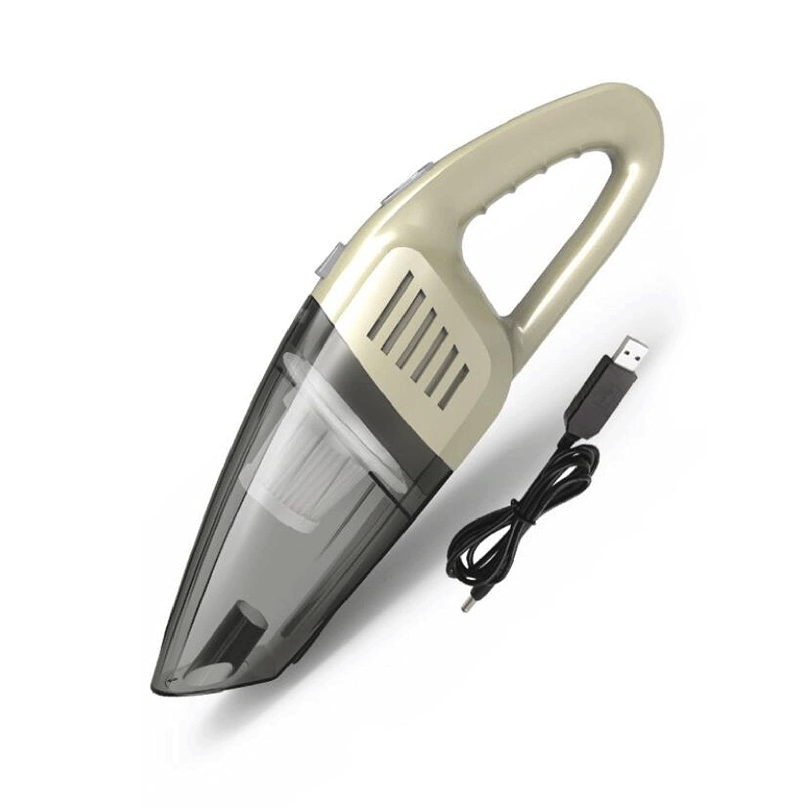 Aspirateur à main double usage sans fil or puissant pour voiture et maison