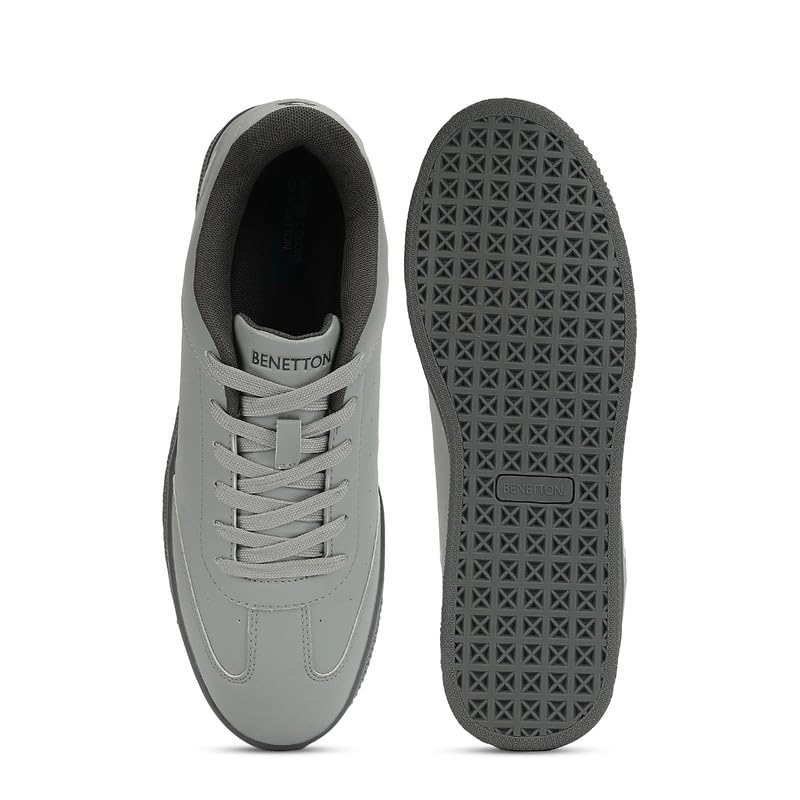 Image of United Colors of Benetton Mens United Colors of Benetton Perforations Lace-ups Plane Sneakers Sneaker