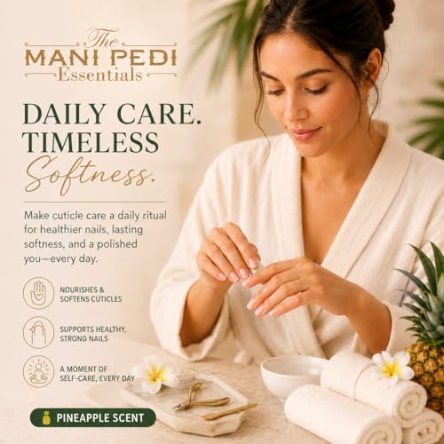 Image of Professional Cuticle Oil Refill - 207 /7 fl oz ml Bulk Pack with Precision Nozzle for Easy Refilling | Pineapple‑Scented Formula with Jojoba Oil, Sweet Almond Oil & Vitamin E | Home Nail Care.