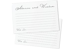 CARDAMONOLY Advice and Wishes Cards for Weddings, Graduations, and Other Milestones