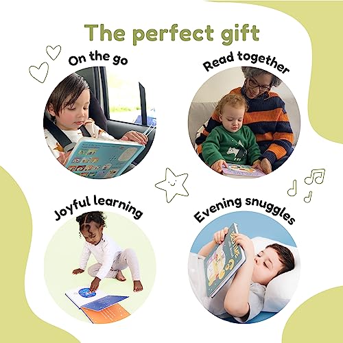 Cali's Books Nursery Rhymes Musical Book. Press, Listen And Sing Along! Best Interactive Sound Book For Toddlers 1-3. Award Winner Toy (The Animal Fair Nursery Rhymes) #TOP3