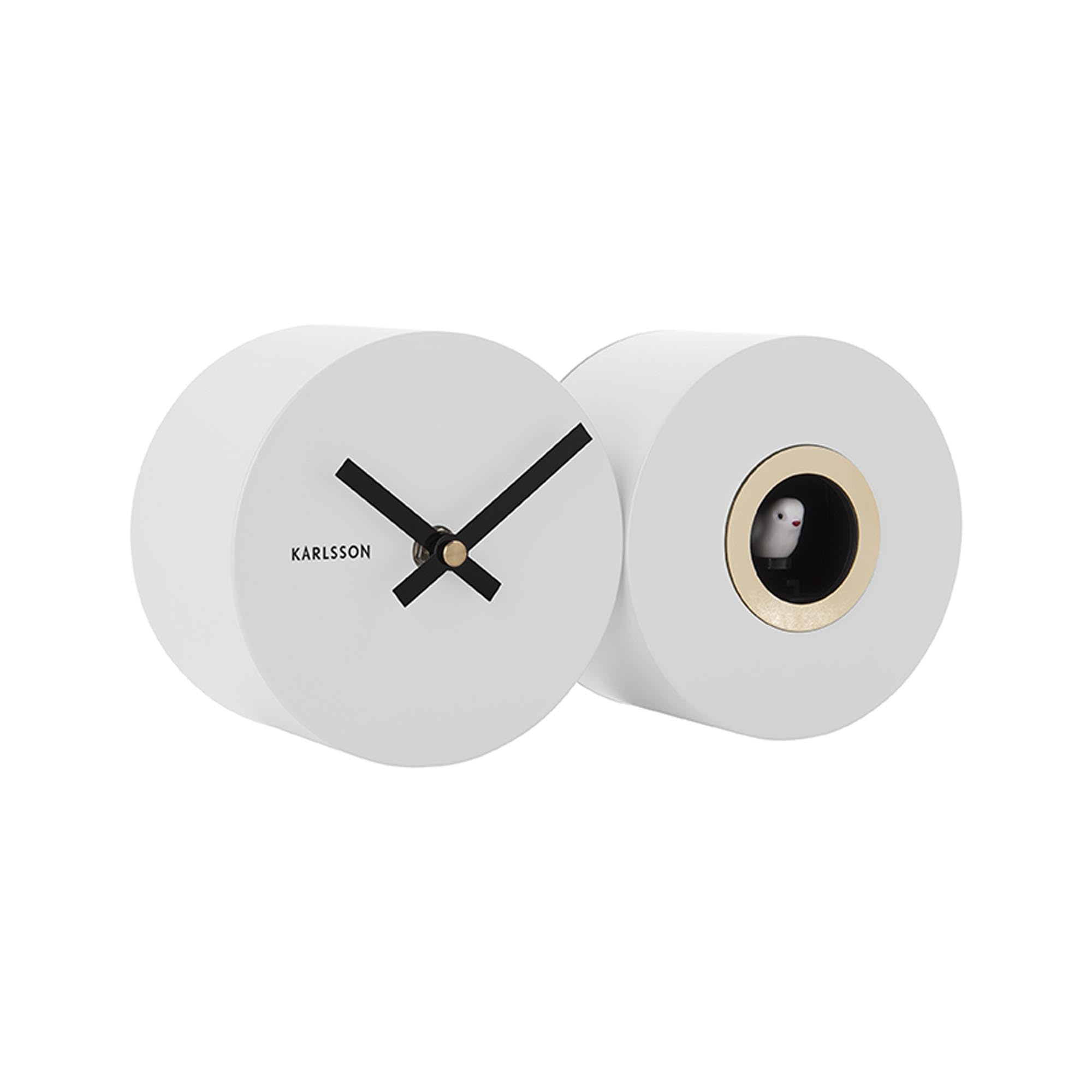 Karlsson Orologio da parete Moderno Cuckoo Legno scuro