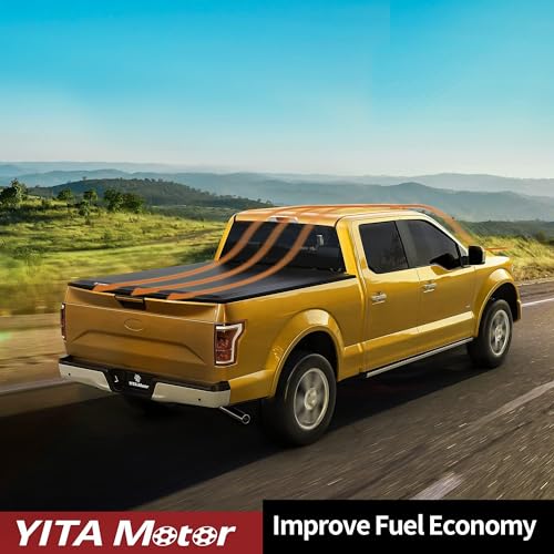 Yitamotor YATCYA-0079 Soft Roll Up Truck Bed Tonneau Cover Compatible thumb #5