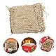 Papier Füllmaterial Geschreddertes Deko Papier für Geschenke Verpackung 100g (Helles Kaffee)