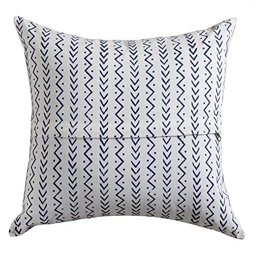 Image of Ravaiyaa - Attitude is everything Cotton Hand Block Printed Soft Cushion Cover Pillow Case 16 inch Square Cushion Sham Set of 2 Piece