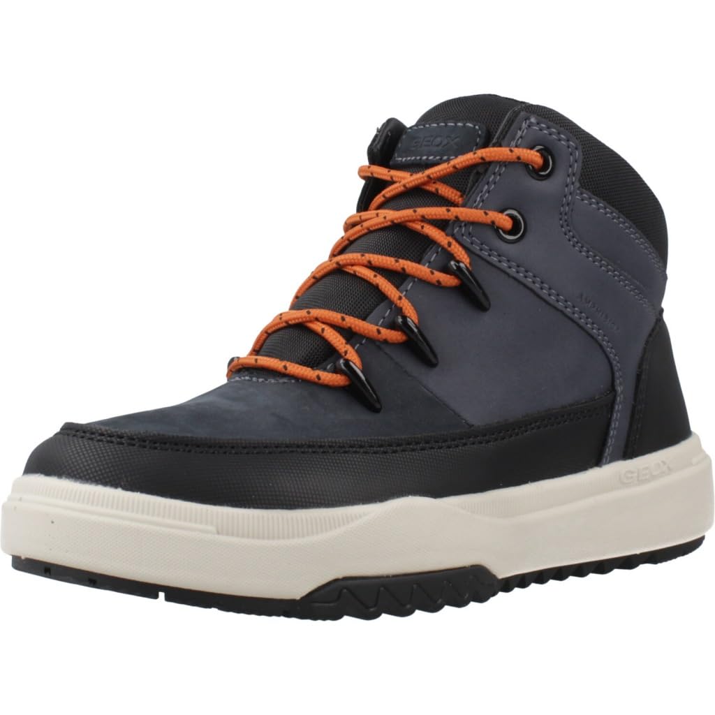 Geox Boys Jbunsheeboybabx Ankle Boot, Blue, 12.5 UK