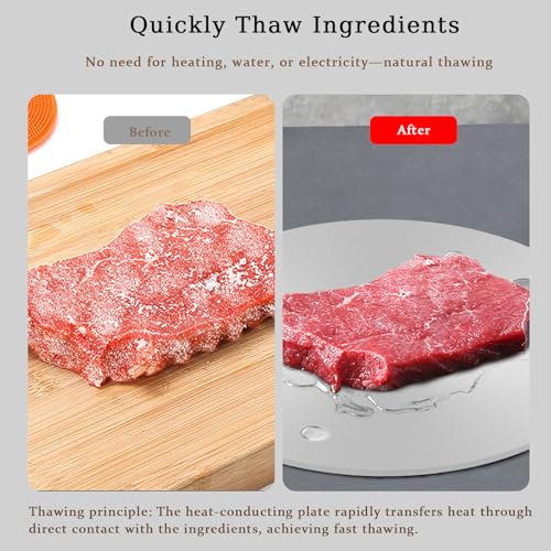 Difusor de Calor Flygragon 28 cm - Placa Acero Inoxidable para Todo Tipo de Cocinas (Gas, Eléctrica, Vitrocerámica) - Asa Desmontable y Distribución Uniforme - imagen 5