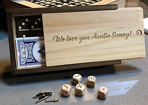 WE Games Custom Engraved 10-en-1 Set Combinado miniatura 6