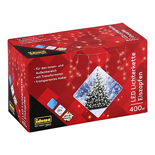 Guirlande Stalactite 400 LED Idena : Finie la Corvée du Brancher-Débrancher avec le Mi