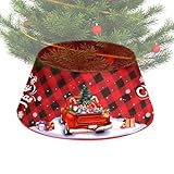 Base avvolgente per Albero di Natale collare decorativo Tessuto resistente...