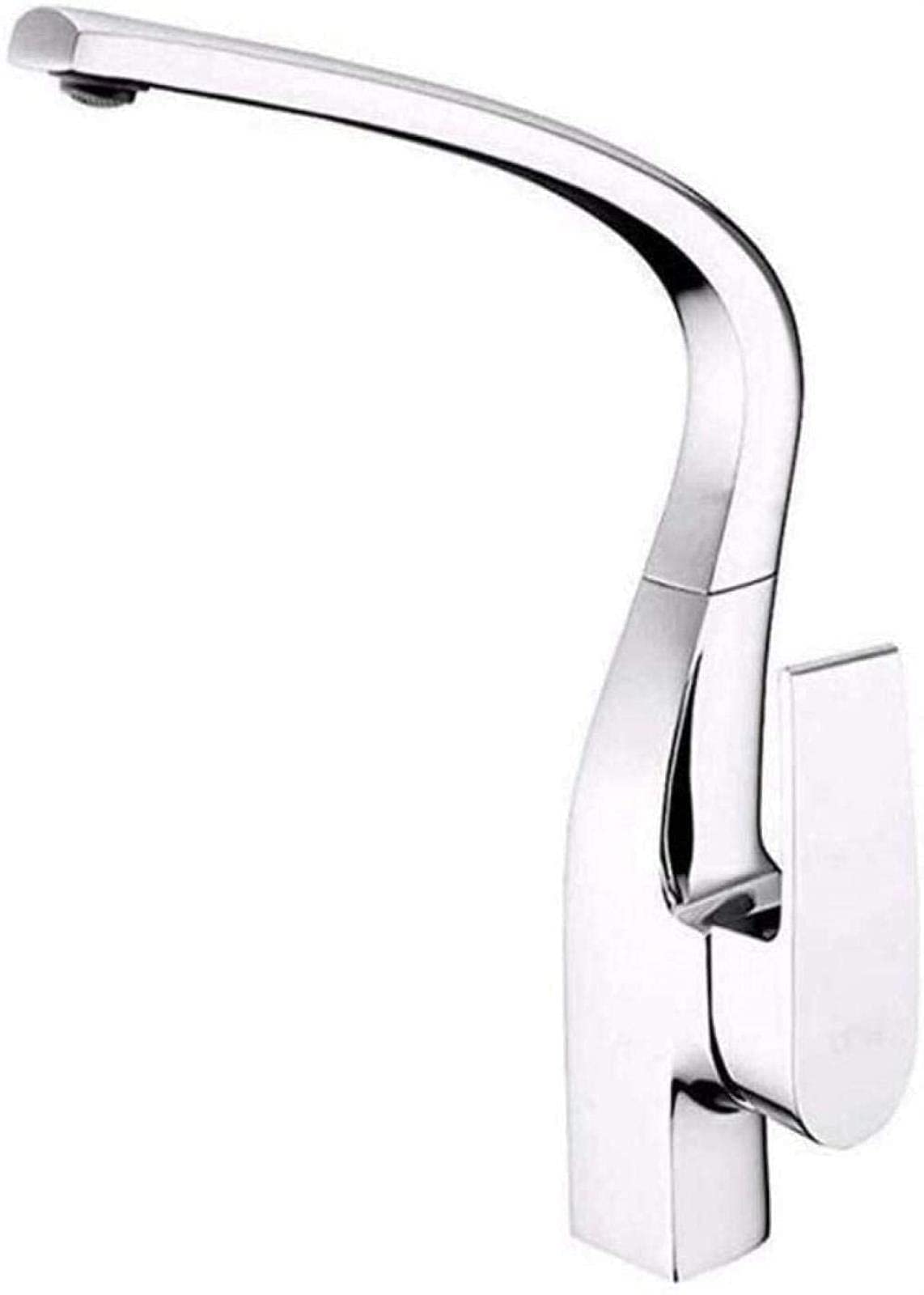 Robinet de cuisine anti-fuite en cuivre monotrou eau chaude et froide