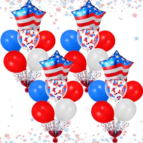 Décoration de fête 4 Juillet : kit complet table pour éviter le vide