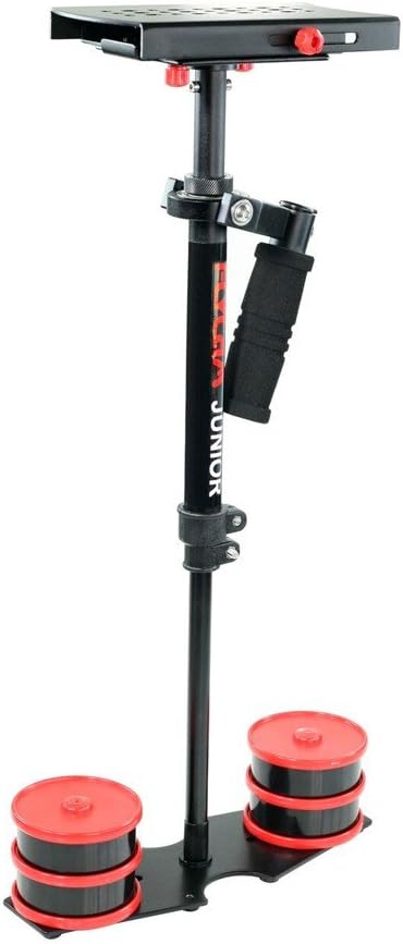 FLYCAM Junior 22โ/55cm Handheld Camera Stabilizer with Quick Release | Mini Steadycam for DSLR Video BMCC Small Camcorders up to 1.5kg/3.3lbs (FLCM-JR)