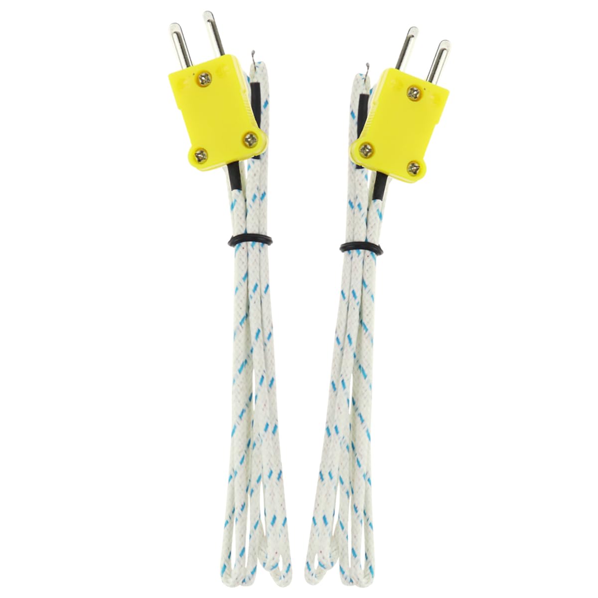 Termometro Digitale Tipo K Termocoppia Doppio Canale 4 Sonde Cablate Acciaio Inossidabile -50~1300°C Tester Portatile