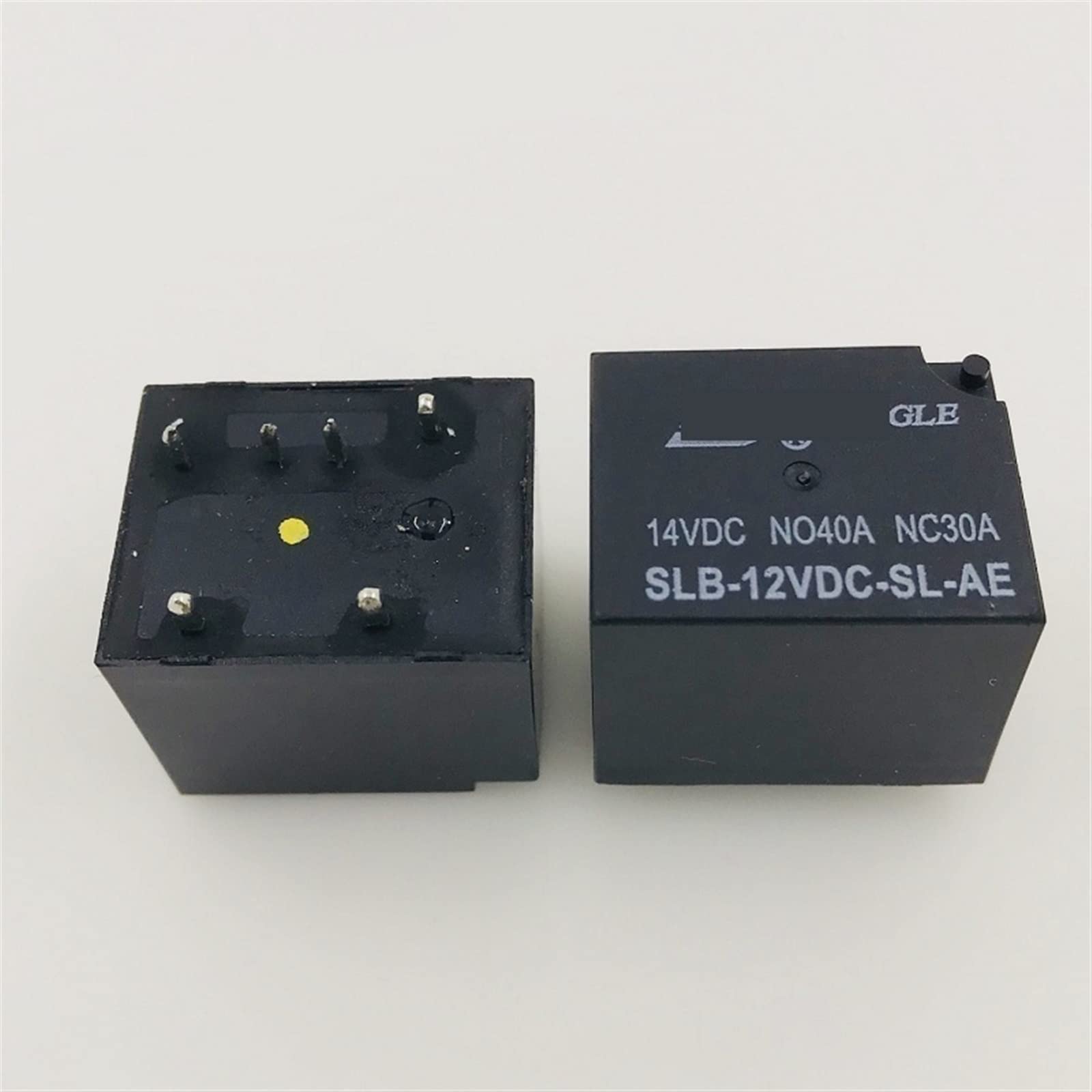 Relés automotrices SLB-12VDC de 6 pines para control de alta potencia 40A